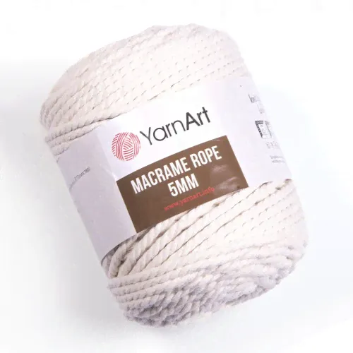 YarnArt Macrame rope 5 мм, 2 шт