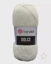 Пряжа YarnArt 'Dolce' 100гр 120м (100% микрополиэстер) (745 белый) белого цвета