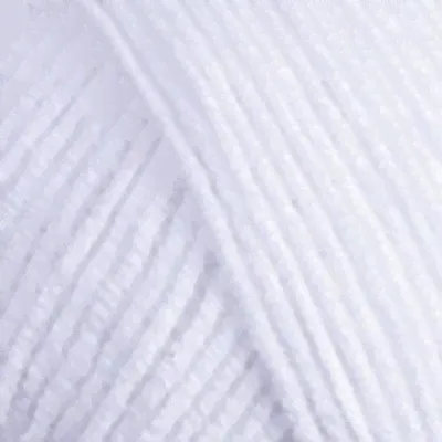 Пряжа Джинс (YarnArt Jeans), 50 г / 160 м, 62 белоснежный