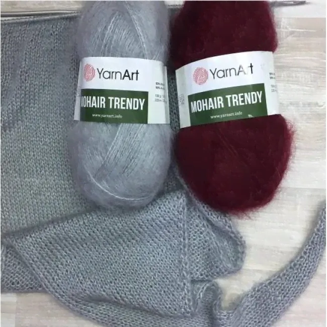 пряжа YarnArt Mohair Trendy-0