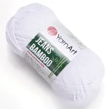 Пряжа YarnArt Jeans Bamboo, 50% бамбук, 50% акрил, 100гр/150м