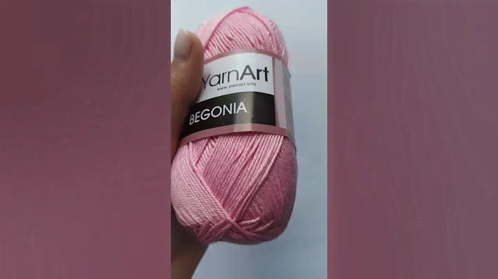 Подробный обзор пряжи YarnArt Begonia №319 Розовый
