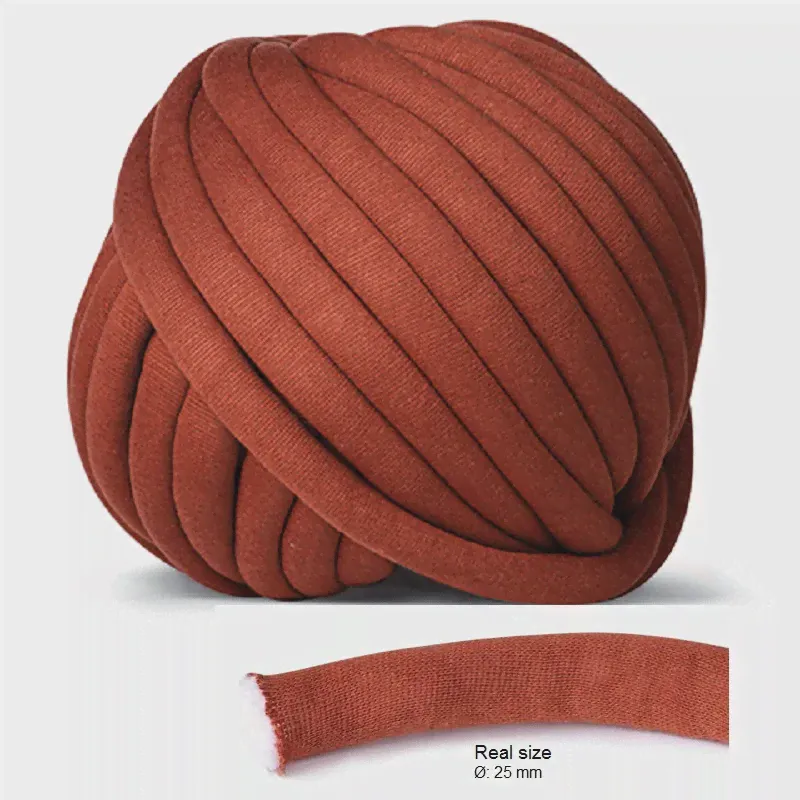 🛍 Пряжа Yarnart Marshmallow 750gr 30mt, коврик, одеяло, ручное вязание крючком, гигантский объемный хлопковый шнур, сделай сам, объемный мягкий ровинг-0