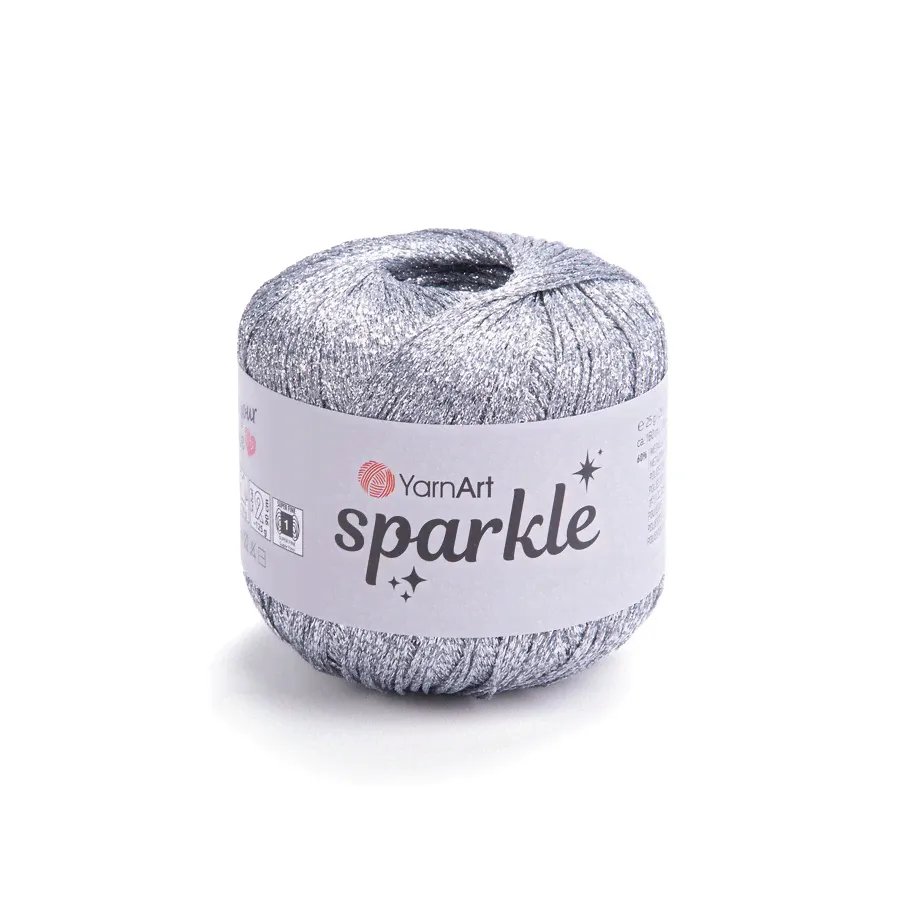 Спаркле (Sparkle) пряжа YarnArt 60%металик полиэстер 40%полиамид 6х25г/160м