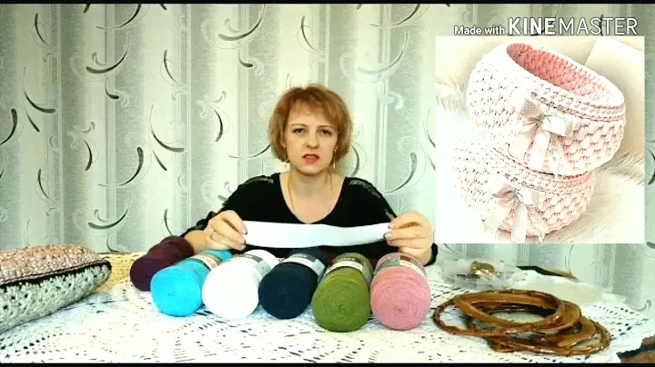 ОБЗОР Трикотажной пряжи Yarn art ribbon