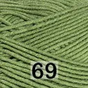 Пряжа YarnArt jeans plus 69 летняя трава
