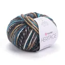 Пряжа YarnArt HERITAGE новинка шерсть меланж 337