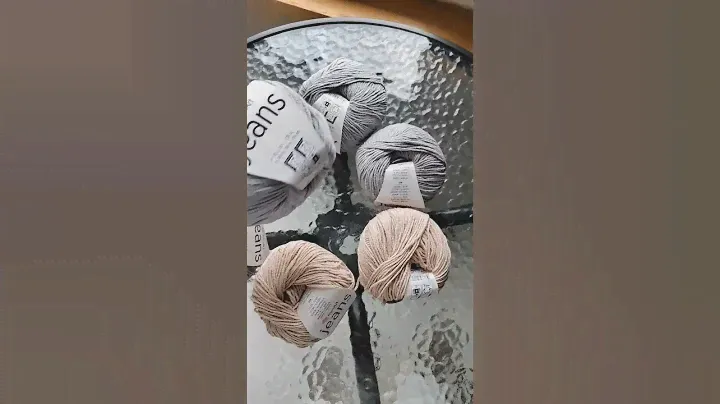 распаковка пряжи yarnart jeans