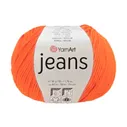 Пряжа YarnArt "JEANS" (50 г) 77 (яр.оранжевый)