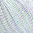 Jeans Soft Colors (Yarnart) 6201 ярк.зел-лиловый, пряжа 50г