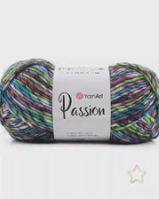 Пряжа YarnArt 'Passion' 100гр 200м (20% шерсть, 80% акрил) (1250 принт) принт