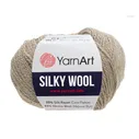Пряжа YarnArt "SILKY WOOL" (25 г) 342 (т.бежевый)