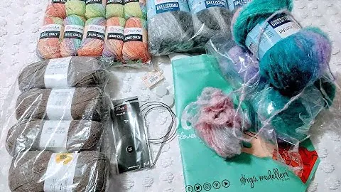 Yarn Unboxing 🎉🎊 From 🇹🇷 Hobium & Review about YARNART BELLISSIMO YARN, VARIEGATED - 1414