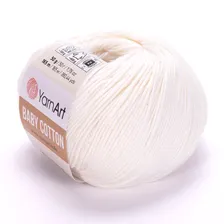 Пряжа Baby Cotton YarnArt - 401 (кремовый)