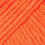 YarnArt Jeans 77 (яркий апельсин)