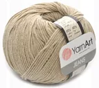 Пряжа YarnArt Jeans 48 (бежевый)