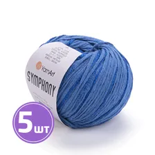 Пряжа YarnArt SIMPHONY (Симфония) (2124), темный гиацинт, 5 шт. по 50 г, SIMPHONY_2124