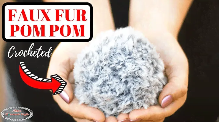 How to Crochet a Faux Fur Pom Pom