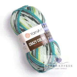 Пряжа YarnArt Crazy Color 166
