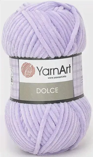 Пряжа YarnArt Dolce, 100% микрополиэстер, 100гр/120м