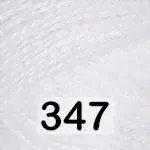 Пряжа YarnArt silky wool 347 белый-0