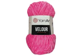 YarnArt Velour 860 ярко-розовый