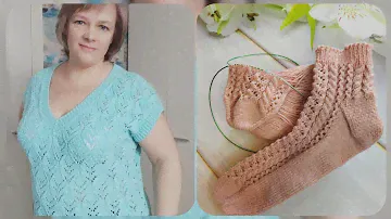 Готовая работа футболка из  Yarn art bamboo! Взялась за долговяз!