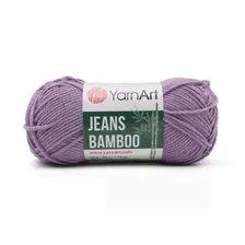 Пряжа YarnArt Jeans bamboo 50гр 150м (50% бамбук, 50% полиакрил) (116 сиреневый)