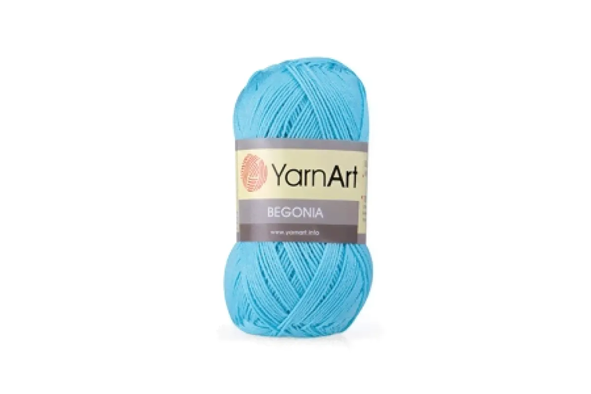 YarnArt Begonia (100% Хлопок Мерсеризованный, 50гр/169м); Количество в упаковке 10 шт.-0