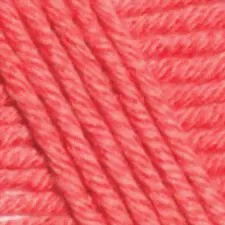 Пряжа YarnArt Ideal цвет коралл 236-0