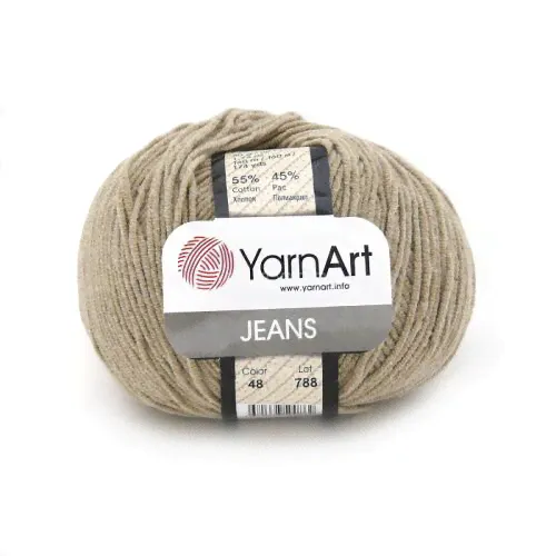 Пряжа YarnArt Jeans цвет 48