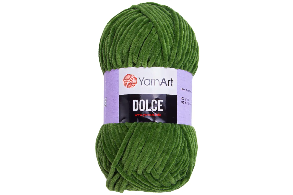 YarnArt Dolce 797 зеленая трава