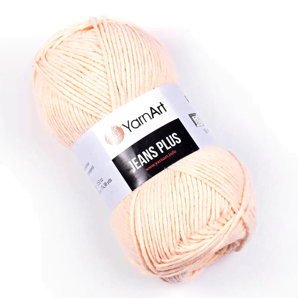 Пряжа Ярнарт Джинс Плюс (Yarnart Jeans Plus) 73 светлый персик-0