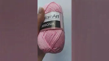 Подробный обзор пряжи 100% хлопок YarnArt Begonia №319 Розовый
