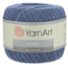 Пряжа YarnArt Violet, 100% хлопок, 50гр/282м