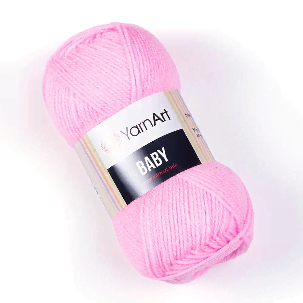 Пряжа YarnArt baby (217) розовый-0