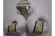 YarnArt Jeans 62 белоснежный