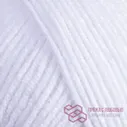Пряжа Yarnart Jeans 62 (Ультра белый)