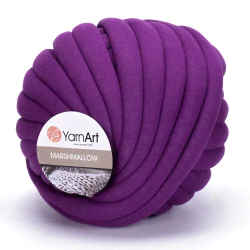 Пряжа YarnArt Marshmallow цвет №915 фиолетовый-0