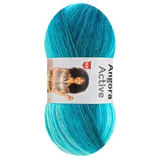 Пряжа YarnArt "ANGORA ACTIVE" (100 г) 845 (голубой/ бирюзовый)