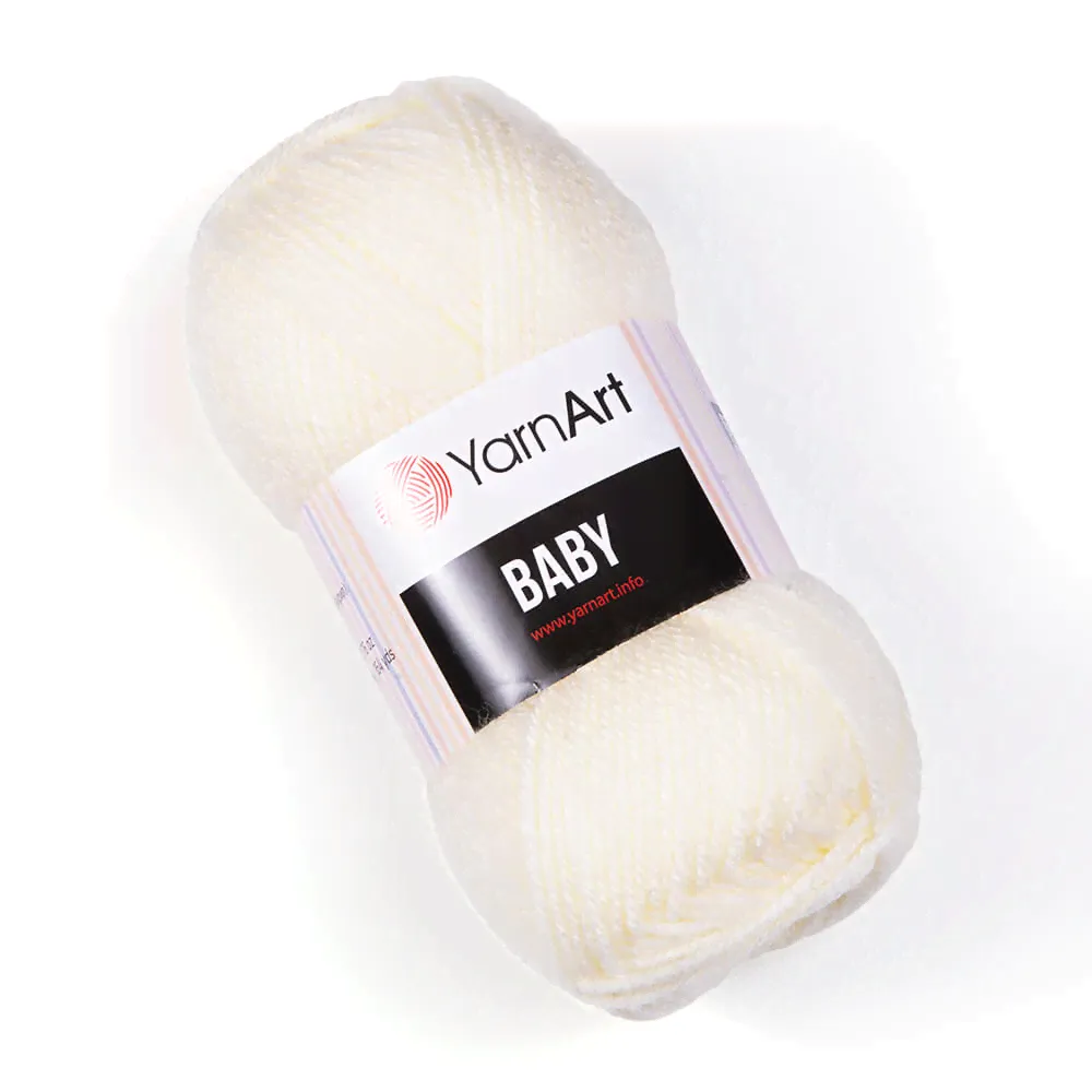 Пряжа YarnArt baby (315) желтый-0