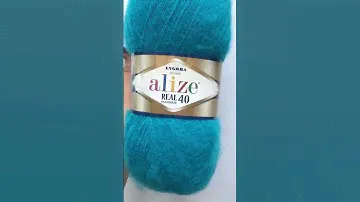 Подробный обзор полушерстяной пряжи Alize Angora Real 40 №16 Ярко-бирюзовый