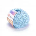 Пряжа YarnArt Baby Cotton Multicolor цвет №5201 Синий / Бирюза / Белый