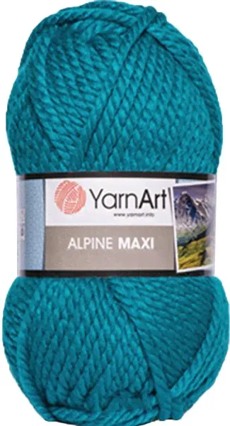Пряжа YarnArt Alpine Maxi, 40% шерсть, 60% акрил, 250гр/105м-0
