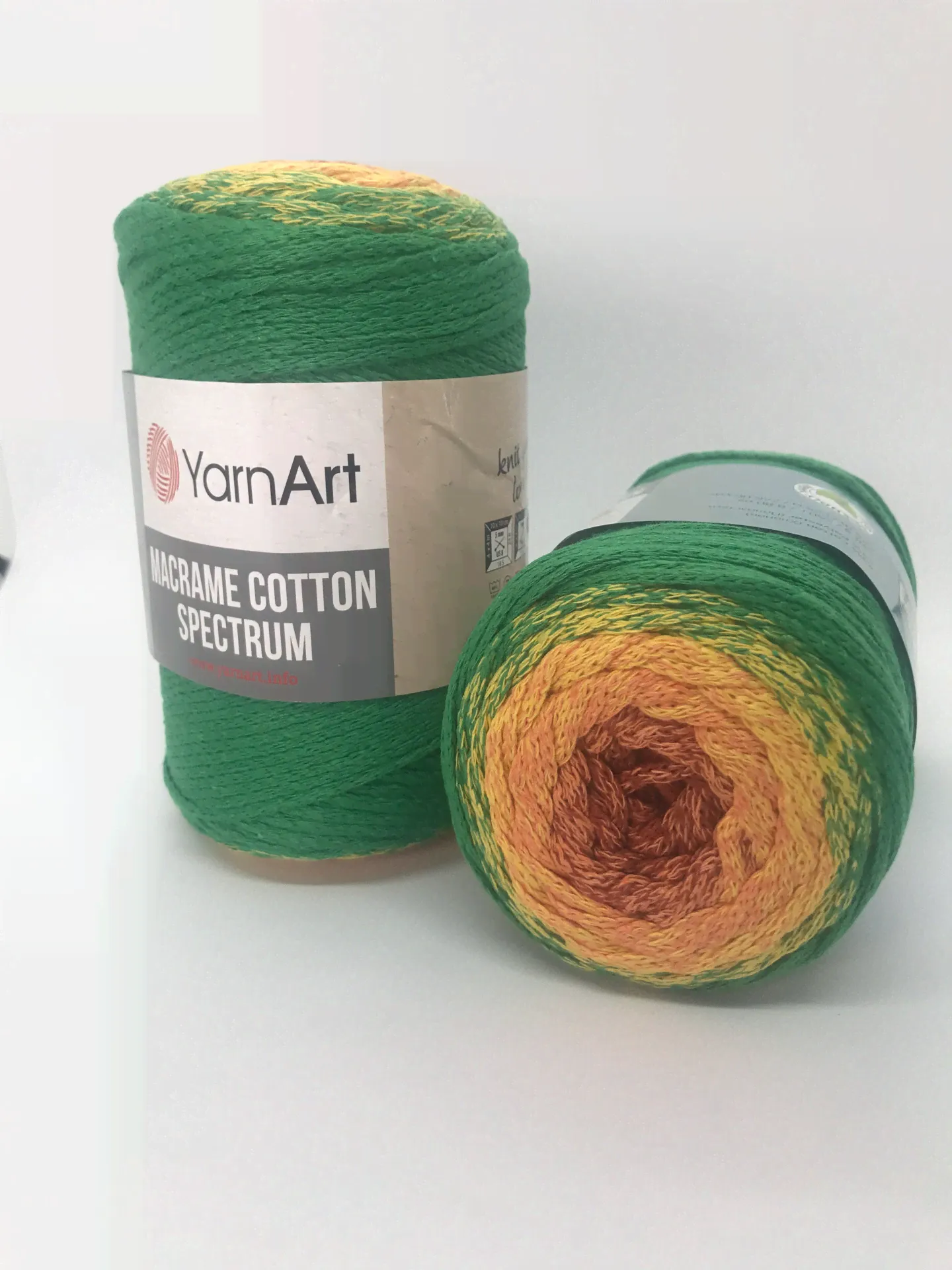 Пряжа YarnArt Macrame Cotton Spectrum цвет 1308