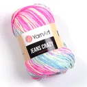 Пряжа YarnArt Jeans Crazy (7205) розовый принт