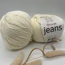Пряжа YarnArt Jeans 03 крем