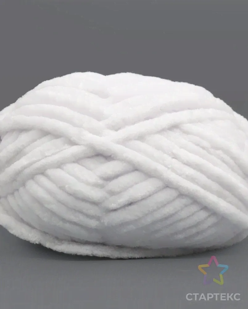Пряжа YarnArt 'Dolce Maxi' 200гр 70м (100% микрополиэстер) (741 белый) белого цвета