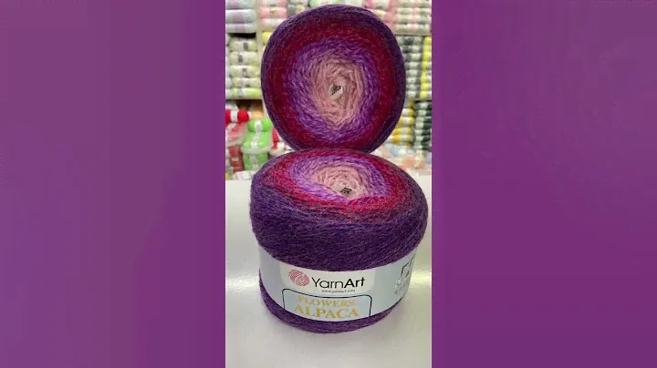 YARNART FLOWERS ALPACA