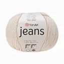 Пряжа YarnArt "JEANS" (50 г) 05 (св.бежевый)